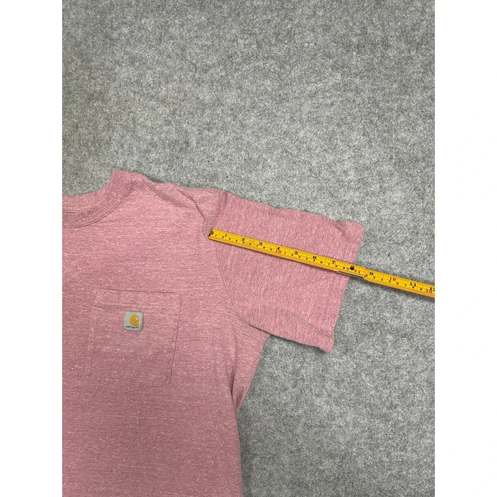 Carhartt Loose Fit Pocket T-Shirt Youth‎ XL Heather Pink Cotton Blend